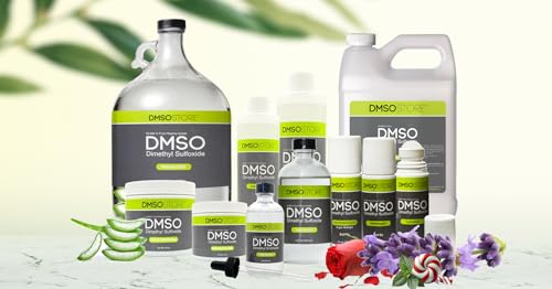 DMSO Gel 4.oz Non-diluted 99.995% Low Odor Pharma Grade BPA Free Container