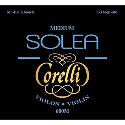 Cordes Violon Solea Corelli 600M à boucle pour une justesse et une brillance acoustique d'exception
