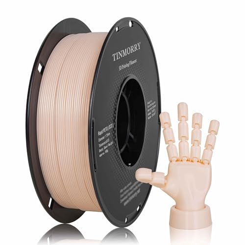 Image of TINMORRY PETG Filament 1.75, Rapid PETG-Eco 3D Printer Filament, Compatible with Most FDM 3D Printers, 1 KG 1 Spool, Skin