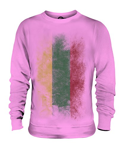 Sweat-Shirt Lituanie Drapeau Dégradé Candymix pour Homme et Femme
