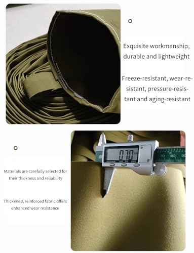 Tubo de drenaje reforzado de 2-4in de la manguera de descarga para el tubo de transferencia de agua flexible de la irrigación agrícola del lavado a contracorriente de la piscina Diseño laminable compa