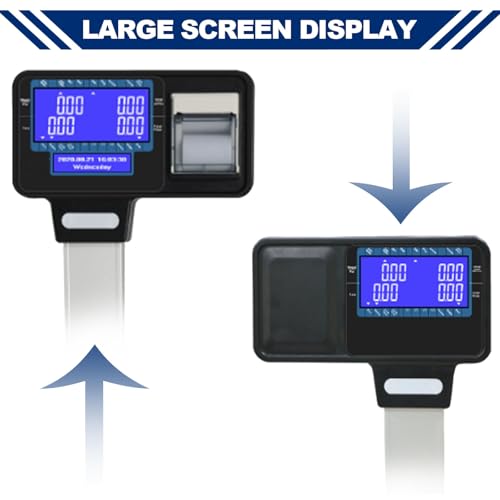 Báscula digital comercial con impresora térmica miniatura 3