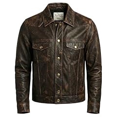 Dark Brown Distressed