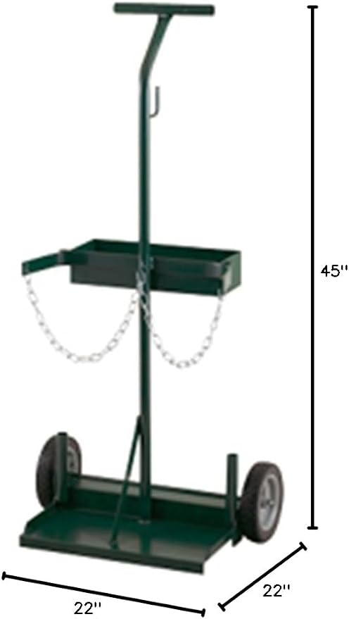Carretilla para cilindros Harper Trucks 108-24 45 pulg. x 22 pulg. miniatura 2