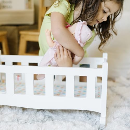 Melissa & Doug 96566 Mine To Love Wooden Play Cradle For Dolls thumb #5