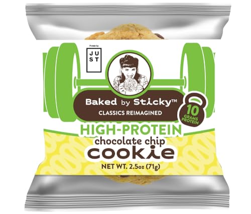 Baked by Sticky Protein Chocolate Chip Cookie (1/2 Dozen)