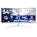 Philips Evnia 34M2C5501A - 34 Zoll WQHD Curved Gaming Monitor, 180 Hz, 1 ms, FreeSync Premium, Ambiglow (3440x1440, 2X HDMI 2.0, 1x DisplayPort 1.4, USB Hub) Weiss