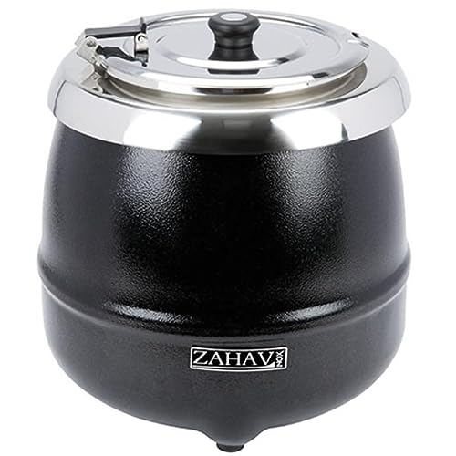 Zahav Inox, ATS1010, Sopeira 10L Elétrica 220V, Preta, Aço Inox