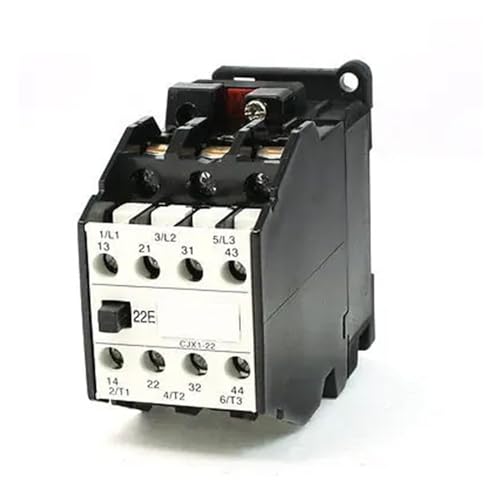 380V Coil Motor Controller AC Contactor 3 Pole 2NO+2NC 660V 31.5A CJX22/22