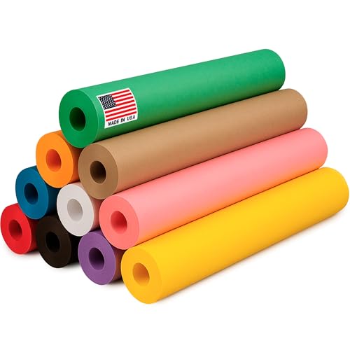 Papier kraft pour emballage cadeau et création de paquets colorés non toxique