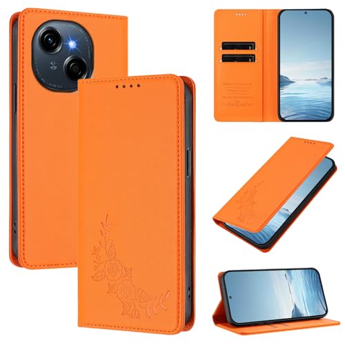 �X�}�z�P�[�X �Ή��@�� for Tecno Spark Go 1 / 1S / Spark Go 2025,�Ή��@�� for Tecno Pop 9 4G �yRFID�u���b�N�z�y�J�[�h�z���_�[�t�����z �}�O�l�b�g�J�� �X�^���h�@�\�t���z�X�}�z�P�[�X Or