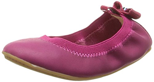 Yosi Samra Girl's Selma Alsina Leather Ballet Flat