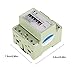 220V 10 (40) A Medidor eléctrico monofásico digital 2 hilos 4P DIN-Rail...