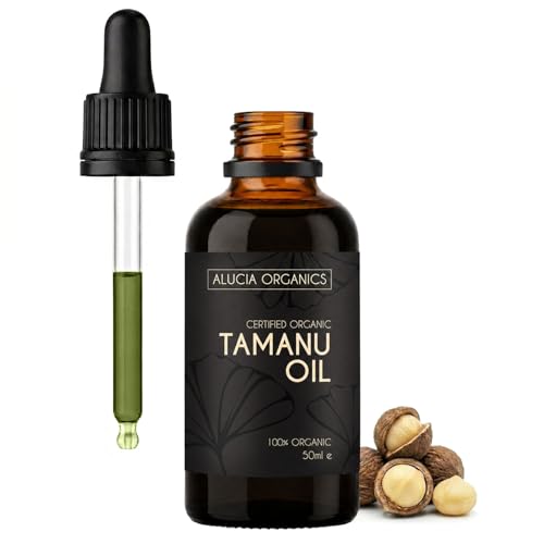 Alucia Organics Zertifiziertes organisches Tamanuöl (Tamanu Oil) 50ml - Rein, natürlich, kaltgepresst...