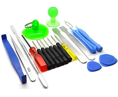 DIY Crafts Mobile Phone Screwdriver Repair Tool Set for Mobile Phone Ipad Tablets MacBook Laptop Pc Maintenance, Upkeep & Repairs Tools As Image (17 Pcs Set, Multi Utility Set)