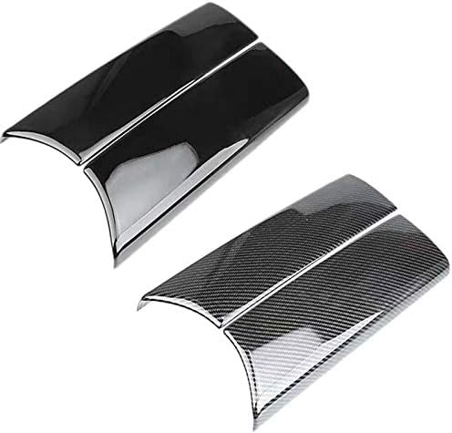 Wobekuy Carbon Fiber Car Box Panel Cover Armrest Box Panel for C Class W205 GLC X253 Console Covers Decoration
