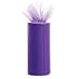 Purple 6" X 75 Ft (25 Yards) Tulle 100% Nylon