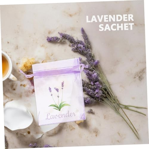 Bolsas sachet de malla con cordón para lavanda 20 unidades miniatura 7