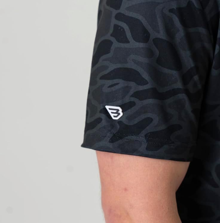 BURLEBO Men’s Performance Polo Shirt – Lightweight, Quick Dry, Moisture Wicking, Four-Way Stretch - Image 4