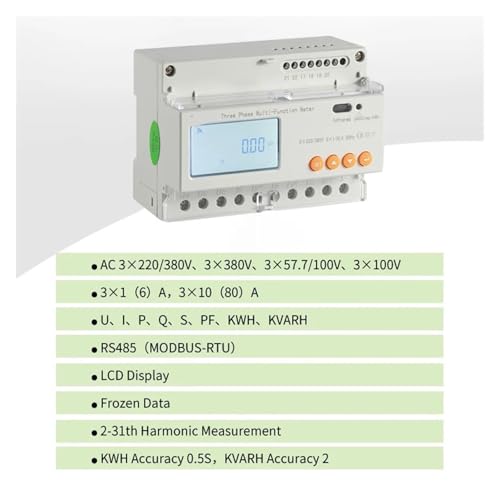 Compteur d'énergie triphasé DTSD1352c pour équilibrer les phases et éviter les disjonctions - 3