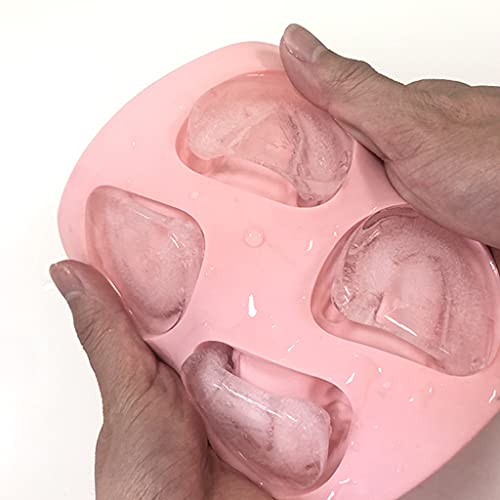 Molde de hielo silicona con forma de dientes 4 huecos miniatura 6