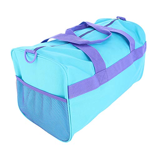 Girls Frozen Blue 18" Duffel Bag Standard4