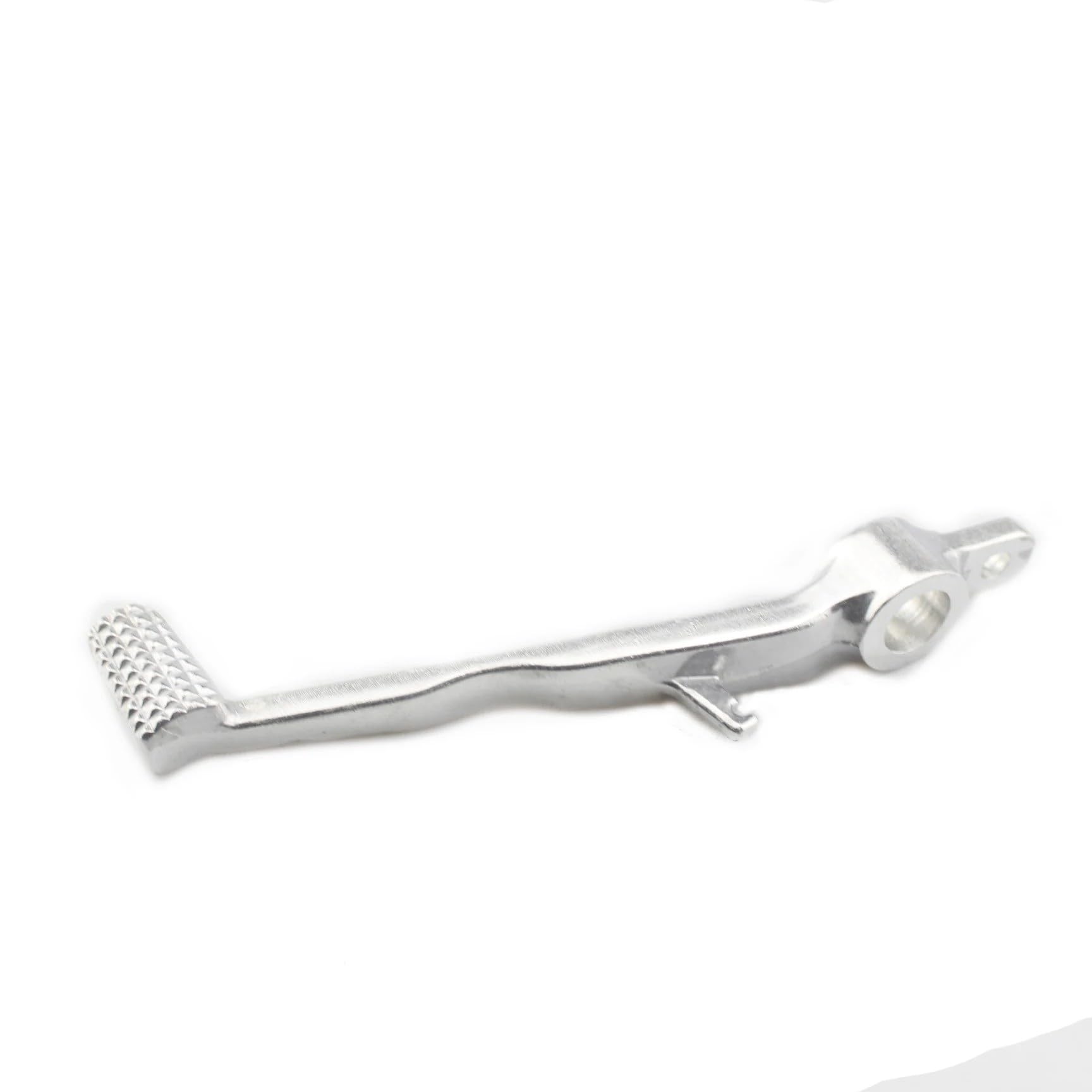 Hgnmpgvvtz Silver Motorcycle Rear Brake Pedal Foot Lever For Ninja Zx6r Zx10r Zx636 2004-2010 (Silver)