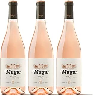 Vino Rosado Muga de 75 cl - D.O. La Rioja - Bodegas Muga (Pack de 3 botellas)