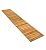 Plow & Hearth 8 Feet x 18 Inches Outdoor Wooden Garden Pathway | Natural Waterproof Weatherproof Hardwood Cedar Rollout Walkway | Landscaping