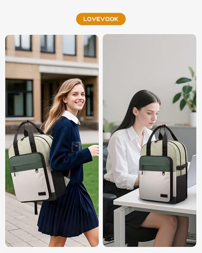 Mochila para laptop LOVEVOOK 15.6 pulgadas para mujer miniatura 2