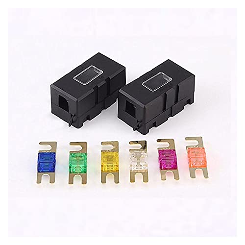 Fusible ANS 80A anti-court-circuit avec embase fixe pour protéger la batterie auto - 2