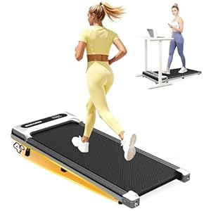 Yagud Laufband, Walking Pad, 3 in 1 Laufband für Zuhause, 1-6km/h Walking Pad für Zuhause & Büro, mit LED-Anzeige und Fernbedienung