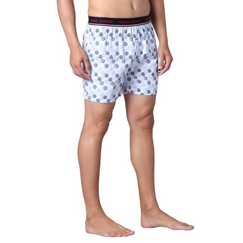 Image of Urban Scottish Men's Boxer Pants 100% Cotton Material with A Stylish Print Soft and Stretchy Elastic Waist Band Dynamic Movement and Hardwearing Stitching Breathable with A Gentle Snug Fit