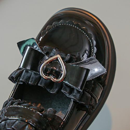 Girls School Shoe Soft Sole Leather Platform Mary Jane Flat Shoes Casual Comfort Non Slip Dress Shoes2