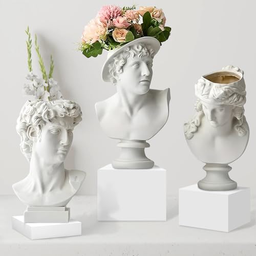 Elevadores de buffet Gowing blancos para mesa de postres 7