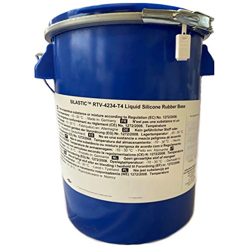 Silikon RTV 4234. T4 transparent – Set (5 kg und 500 g)