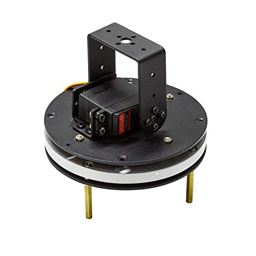 UCTRONICS Pre-Assembled 2 DoF Pan Tilt Digital Servo Kit, Full Metal Bracket for Building Robotic Arms, PTZ Cameras, Raspberry Pi HQ Camera and More UCTRONICS Pre-Assembled 2 DoF Pan Tilt Digital Servo Kit, Full Metal Bracket for Building Robotic Arms, PTZ Cameras, Raspberry Pi HQ Camera and More