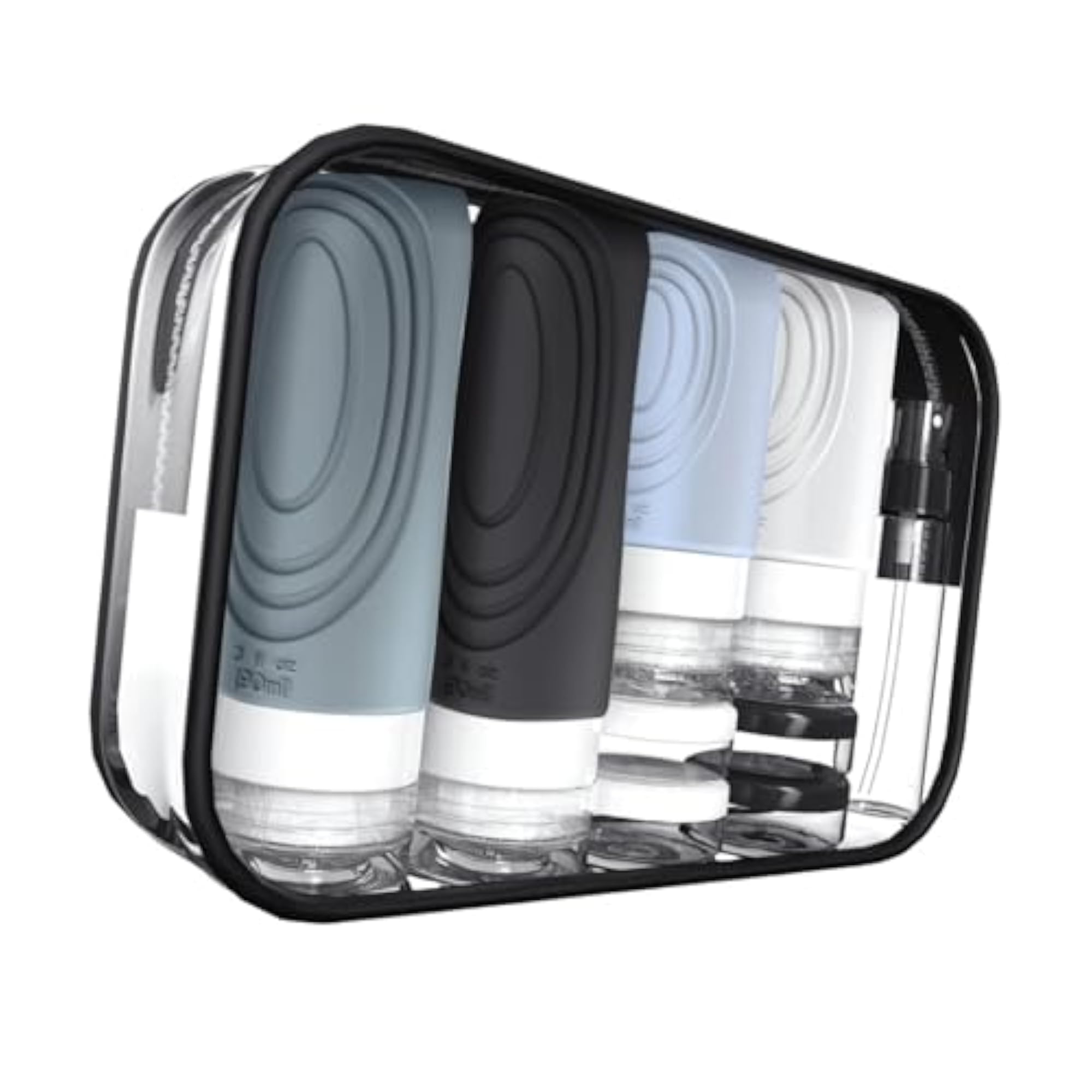 Travel Bottles Silicone Travel Containers Jars for Liquid Lotion
