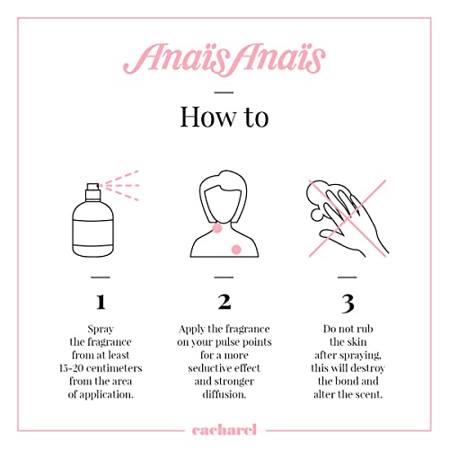 Cacharel Anais Anais Eau De Toilette Spray Perfume For Women, 3.4. Fl. Oz. #TOP6