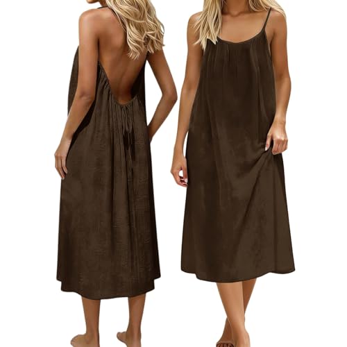 Robe d'été légère coupe ample pour rester au frais sans mouler la silhouette