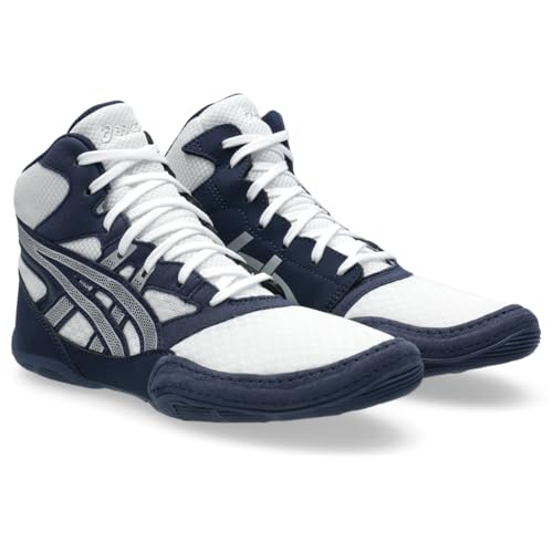 ASICS Kid's Snapdown 4 Grade School Wrestling Shoes, 2.5, Midnight/Pure Silver - image 2