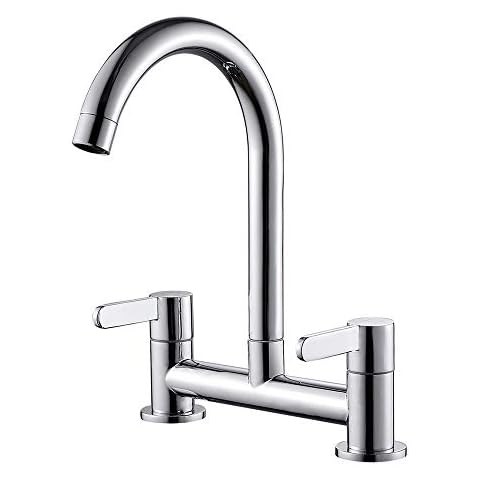 Keyohome 2 Hole Kitchen Mixer Tap Cover