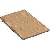 KOHLER K-5541-NA Prolific Cutting Board, 0.88 x 15.94 x 10.00 inches, BAMBOO