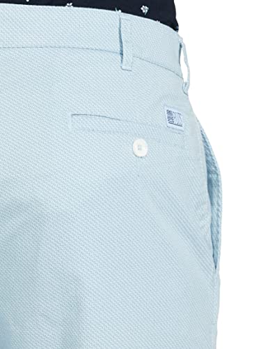Image of Colorplus Men's Cotton Blend Print Pattern Contemporary Fit Flat Front Casual Trouser