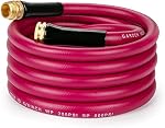 WELLUCK Tuyau de jardin lourd résistant antiink flexible tuyau d'eau pour l'eau potable sûre BPA Pose d'eau légère, tout-temps, pour jardin RV Camper Marine (25FT)