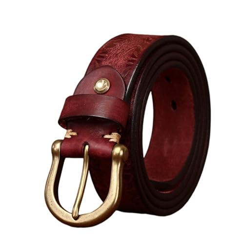 Ceinture Western Cowboy épaisse de 5mm pour maintenir votre jean avec style