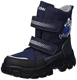 Richter Kinderschuhe Davos Schneestiefel, Atlantic/Silver/lago, 33 EU