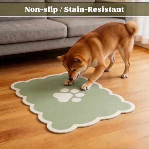 Absorbent Pet Feeding Mat Thickened Leak-Proof Dog Cat Bowl Mat - Image 5