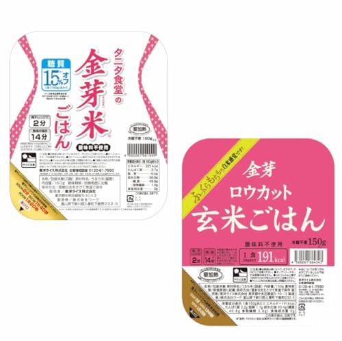 東洋ライス タニタ食堂の金芽米18食 金芽ロウカット玄米ごはん18食 合計36食 マンスリーセット