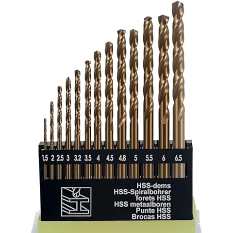 13-Pack M35 Cobalt Steel Drill Bit Set Cover